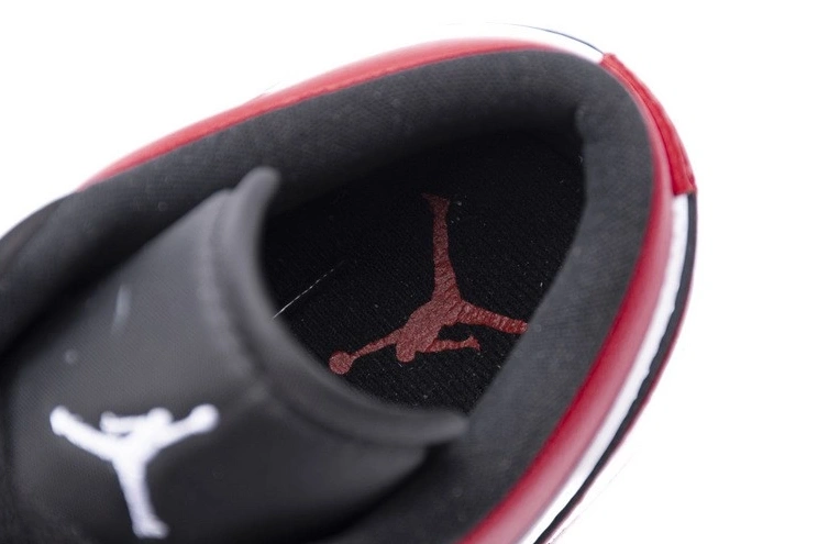 Low 553558-116 Black Toe Jordan  1 0201